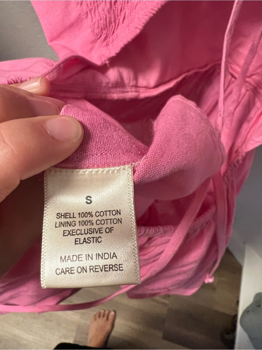 Pink Ruffle-Sleeve Fit & Flare Dress - Picture 7 of 7